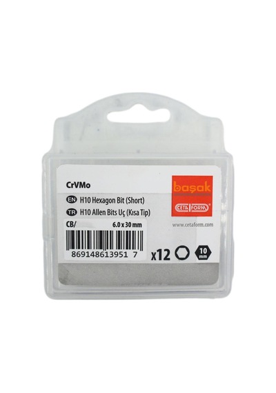 Ceta Form H10 8 X 30mm Allen Bits Uç Cb/2008g
