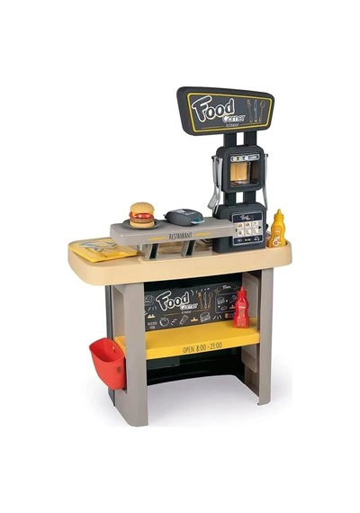 Mey İthalat 7600310910 Smoby Food Corner Restoranı Oyun Seti