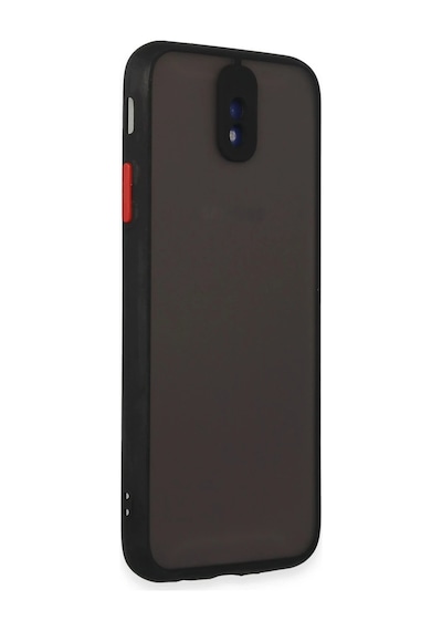 Csmtex 6 Newface Samsung Uyumlu Galaxy J7 Pro / J730 Kılıf Montreal Silikon Kapak - Siyah