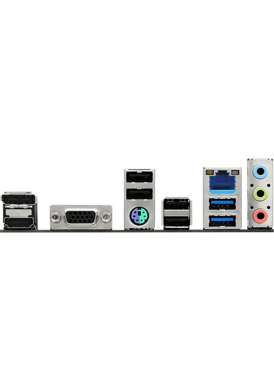 Asrock H810m-x 6400mhz Ddr5 Soket 1851 M.2 Usb 3.2 Hdmı D-sub Matx Anakart H810m-x
