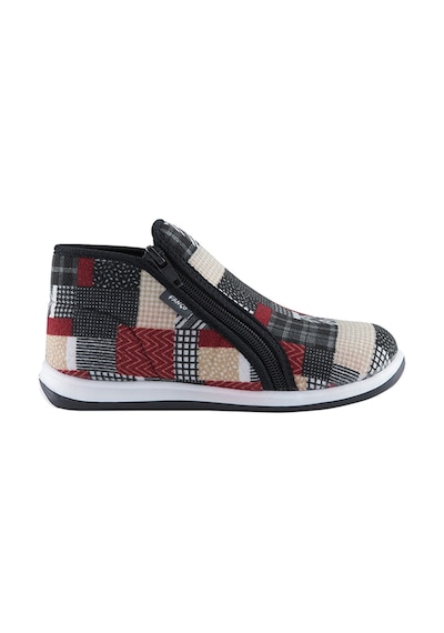 Panço Erkek Çocuk Geometrik Desenli Panduf Çok Renkli 2322BK32002