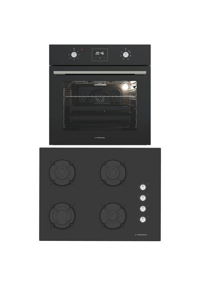 Termikel BO O64D5C B - BH P7144C B Ankastre Set Siyah