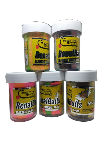Renatbaits Yeni Üretim Peynir Kokulu Yüzen Alabalık Hamuru 50 Gr