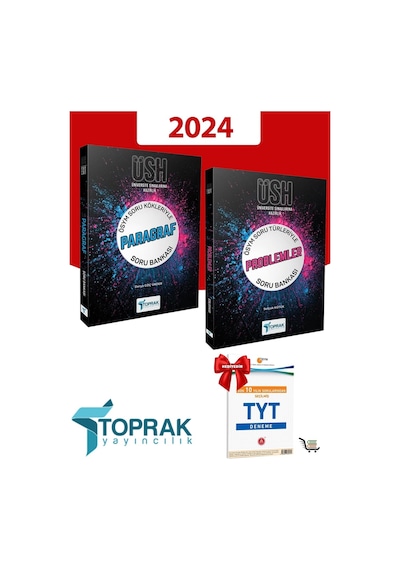 2024 Model Paragraf Ve Problemler Soru Bankası Tyt Çıkmış Sorular Denemesi Hediyeli