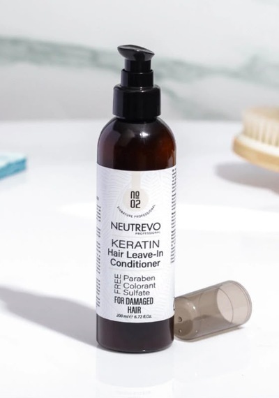 Neutrevo Professional No:2 Keratin Serisi Onarıcı Ve Güçlendirici Durulanmayan Saç Bakım Kremi 200 Ml