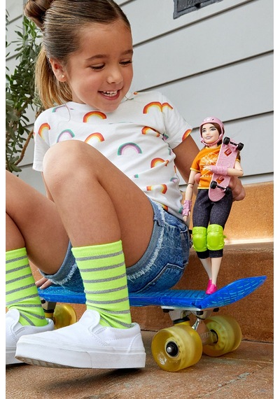 Barbie Olimpiyat Bebekleri - Kaykay