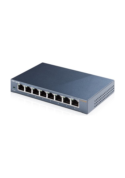 TP-Link Tl Sg108 8 Port Gıgabıt Masaustu Swıtch Celık Kasa