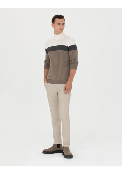 Pierre Cardin Erkek Bej Pantolon Kanvas-chino 50278467-vr011 Bej