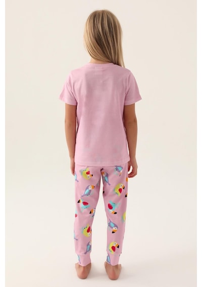 Roly Poly 3403 Garson Jungle Kız Çocuk Pijama Takımı 001