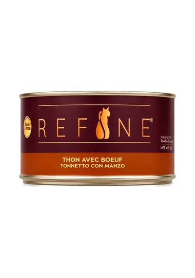 Refine Kedi Konservesi Home Cooking Sığır Etli Ve Ton Balıklı 80 Gr