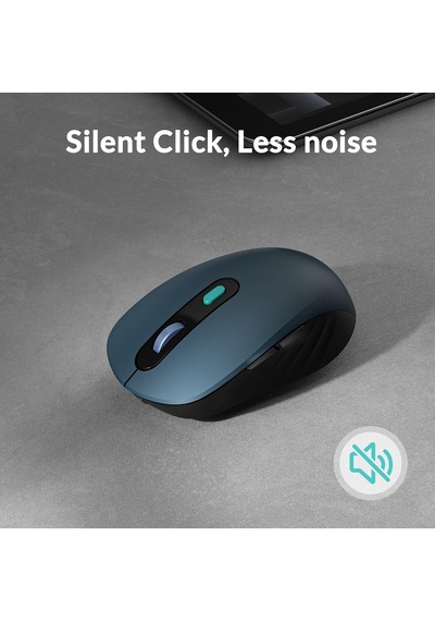 Bm25 Kablosuz Fare, Güvenilir Paw3212 Sensöre Sahiptir. 2.4 Ghz, Bluetooth Ve Usb Kablolu Bağlantı Bm25-c61