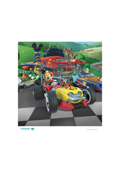 Diamond Pirinç Dekopaj Kağıdı - 249 - 30x30