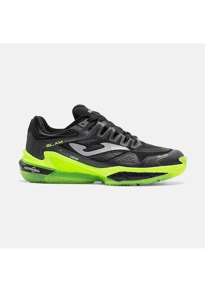 Joma Tslams2601om Slam Toprak Kort Erkek Padel Ayakkabısı Siyah/neon Yeşil