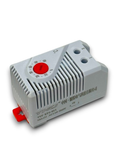 Kto-011 Pano Tipi Isıtma Termostatı Kırmızı