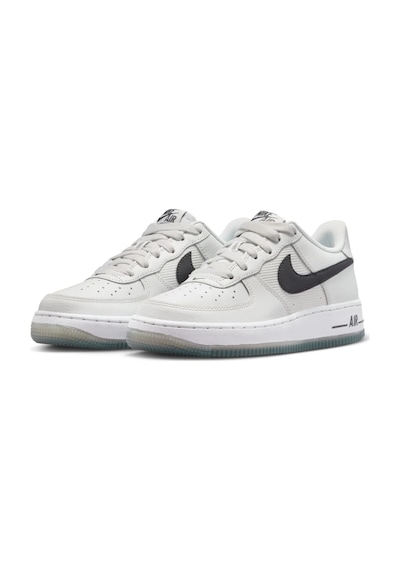 Nike Air Force 1 Af1 Gs Leather Unisex Sneaker Hakiki Deri Reflektörlü Günlük Spor Ayakkabı Gri Nike Air Force 1 Af1 Gs Leather Unisex Sneaker Hakiki Deri Reflektörlü Günlük Spor Ayakkabı Gri