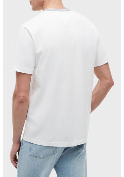Tommy Hilfiger % 100 Pamuk İşlemeli Yaka Regular Fit T Shirt Erkek T Shirt Mw0mw43211 Ybr Beyaz Tommy Hilfiger % 100 Pamuk İşlemeli Yaka Regular Fit T Shirt Erkek T Shirt Mw0mw43211 Ybr Beyaz