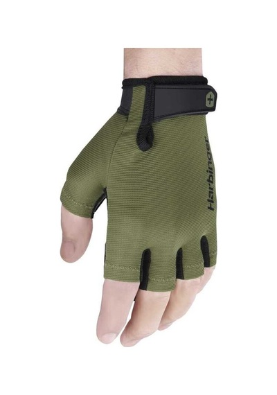 Harbinger Power 2.0 Unisex Yeşil Fitness Eldiveni Beyaz - Siyah