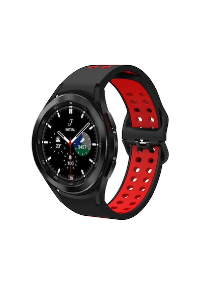 Samsung Uyumlu Galaxy Watch 4 Classic 46mm Krd-02 Silikon Kordon