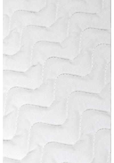 Bebesi Sıvı Geçirmez Fitted Kapitoneli Alez 220x200 Cm Çift Kişilik Alez Beyaz
