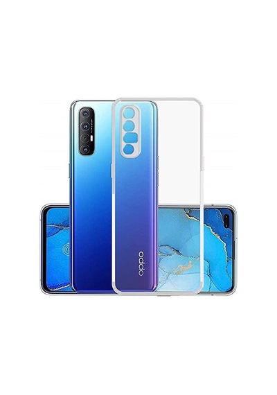 Kvy Oppo Reno 3 Pro Kamera Korumalı Süper Silikon Kılıf