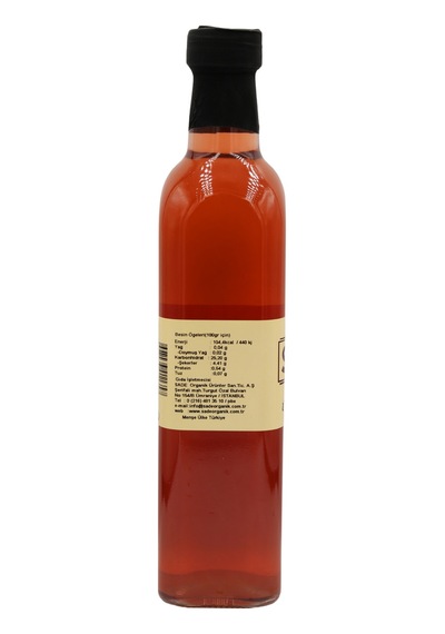 Sade Organik Üzüm Sirkesi 500 Ml 2 Li