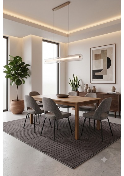 Villadia Home Textile Bambu Kaymaz Taban Dört Mevsim Yıkanabilir Kesme Yolluk Halı Koridor Mutfak Salon Yatak Oturma Çocuk Odası Koridor Antre Antrasit