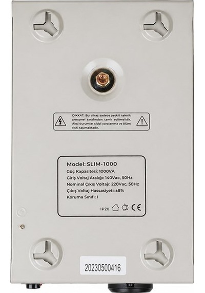 Powermaster Slım-1000 Otomatik 1000 Watt Voltaj Kombi Regülatörü