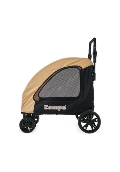 Zampa Sano Kedi & Köpek Arabası Haki - 20 Kg Kapasiteli Sportif Ve Şık Tasarım