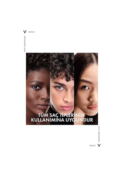 Vichy Dercos 2'si 1 Arada Kepek Karşıtı ve Nemlendirici Şampuan 390 ML