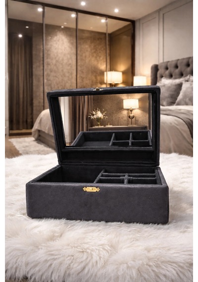 Oryon Takı Kutusu Takı Organizeri Lüks Özel Üretim 22.5x18.5x8 Cm Çok Renkli