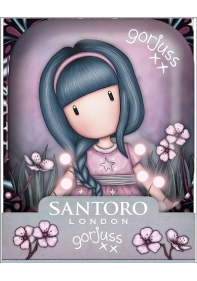 Santoro Gorjuss Fairy Dusk Anahtarlıklı Mini Not Defteri 1345gj01 Çok Renkli