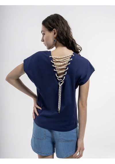 Loft Kadın T-shirt Lacivert Lf2035304 24yp69000212 P69151 Lacivert