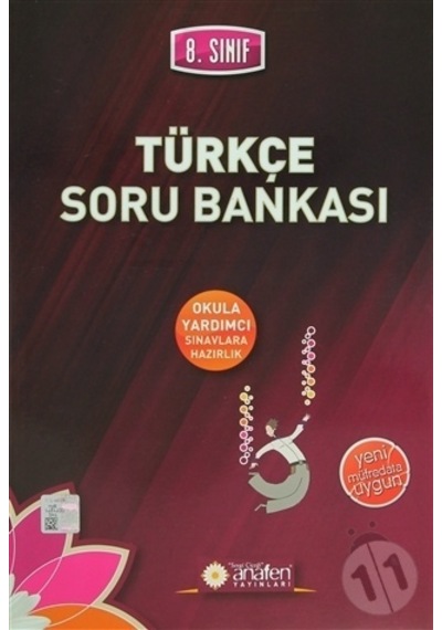 8. Sınıf Türkçe Soru Bankası Okula Yardımcı Sınavlara Hazırlık