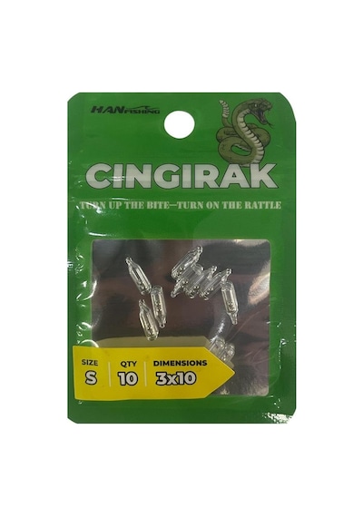 Hanfish Çıngırak S 3x10mm 10 Adet
