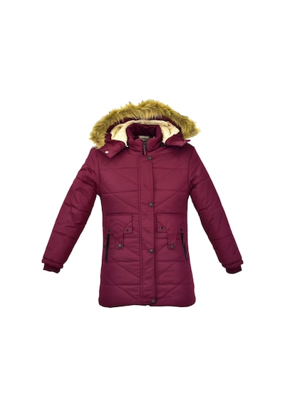 Kız Çocuk Kapüşonlu Mont Bs-2015 001