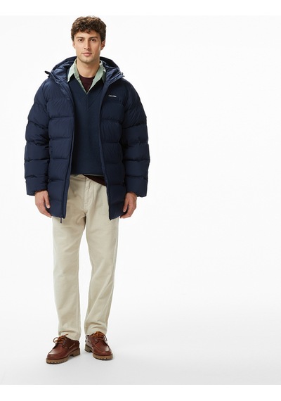 Calvin Klein Ls Bonded Chnnld Long Hooded Puf Erkek Mavi Montlv04ld516g