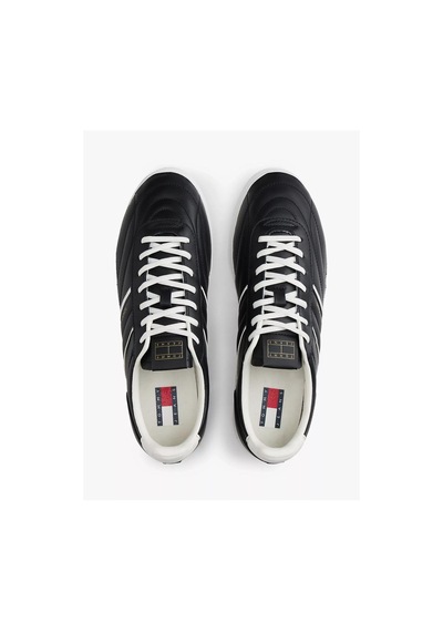 Tommy Hilfiger Erkek Dikiş Detaylı Düşük Bilekli Rahat Taban Deri Siyah Sneaker Em0em01708-bds-14048 Tommy Hilfiger Erkek Dikiş Detaylı Düşük Bilekli Rahat Taban Deri Siyah Sneaker Em0em01708-bds-14048