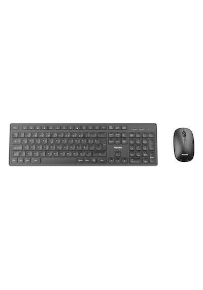Philips SPT6318 Kablosuz Türkçe Q Klavye ve Mouse Seti Siyah
