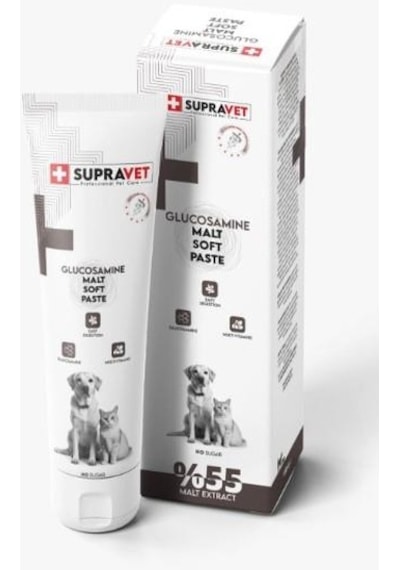 Supravet Glucosamine Kedi Ve Köpek Eklem Ve Kas Destekliyici Malt Paste 100 G