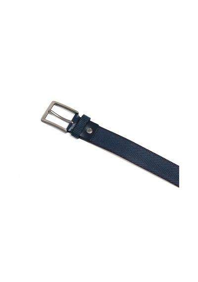 Lacivert Erkek Gr-040-138 Grande Klasik Kemer Genişlik 4 Cm