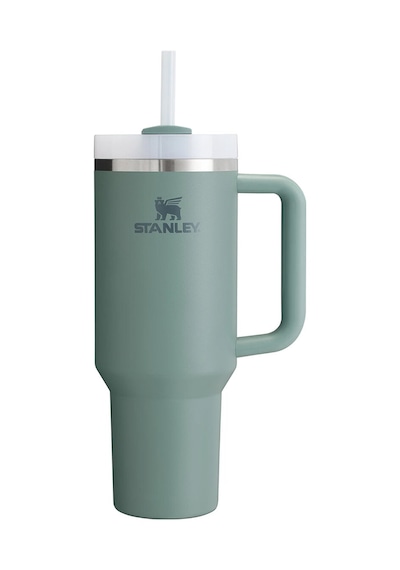4 Adet Stanley Quencher H2.o Flowstate Tumbler Pipetli Termos Yeşil 1.18 Litre Çok Renkli