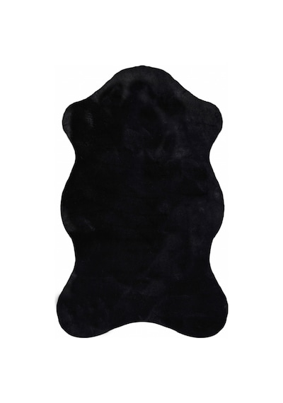 Kaşmir Halı 7/24 Cosy Premium Siyah 70x100 CM Salon Mutfak Halısı Yolluk Kilim