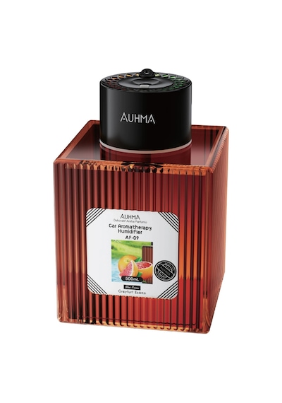 Auhma Af-09 Araç İçi Hava Nemlendirici & Koku Makinesi Mandalina Esansı 500ml Aromaterapi Difüzör +
