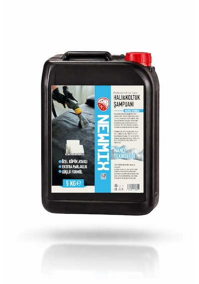 Newmix Halı&koltuk Şampuanı 5 Kg Beyaz Sabun Kokulu Makinede Yıkama Tekli