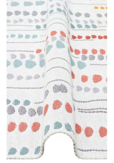 Arya Ar 34 Multy %100 Geri Dönüşümlü Pamuktan Çift Taraflı Yıkanabilir Modern Dekoratif Kilim