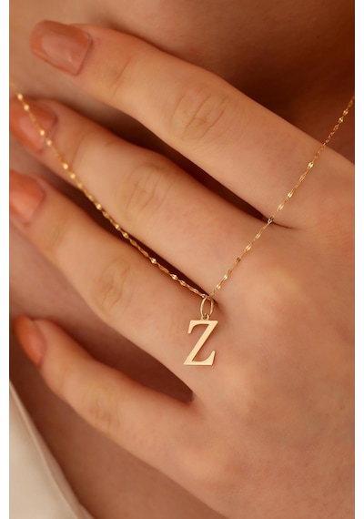 Sefa Gold 14 Ayar Altın Z Harf İnce Aynalı Zincir Kolye