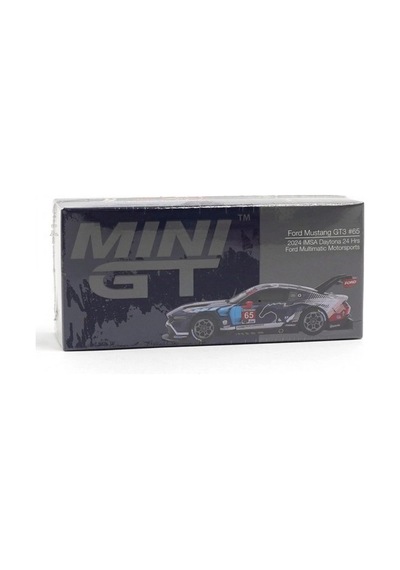 Mini Gt 1/64 Ford Mustang Gt3 65 Ford Multimatic Motorsports 2024 Imsa Daytona 24 Hrs