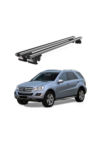 Venüs Mercedes-benz Ml W164 2005-2011 Uyumlu Gri Ara Atkı Port Bagaj Tavan Barı