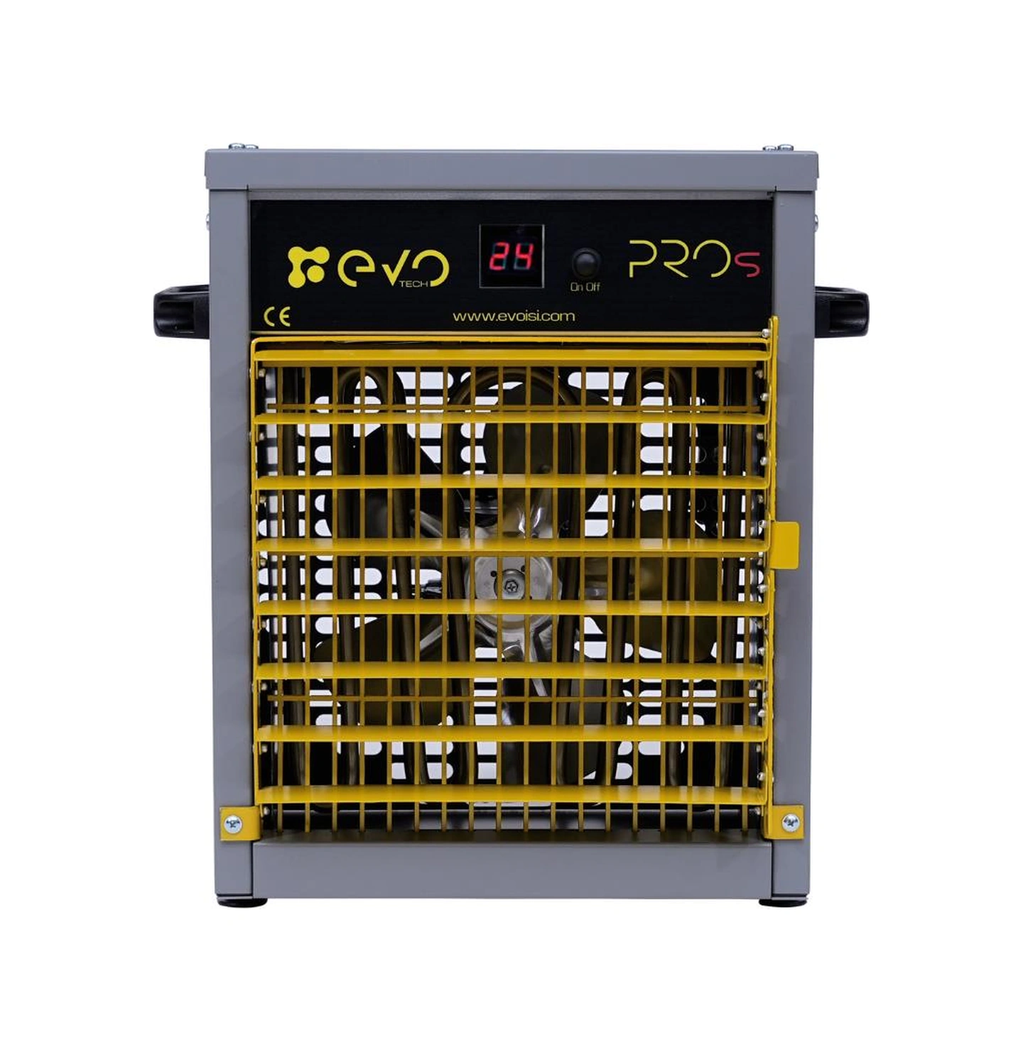Evo5 Pros - 5 Kw Kumandalı Ve Dijital Endüstriyel Elektrikli Fanlı Isıtıcı