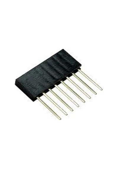 8 Pin Dişi Header 11 mm
